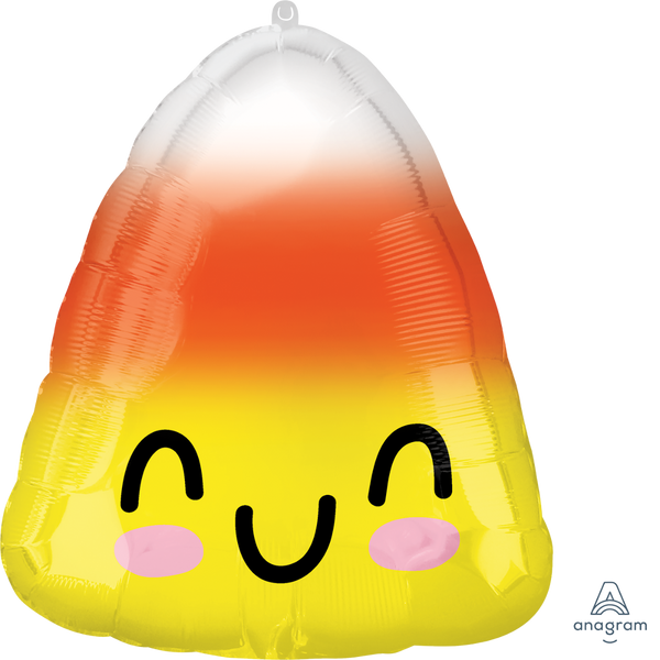 Halloween Candy Corn Balloon Foil 18" Balloon Helium Filled