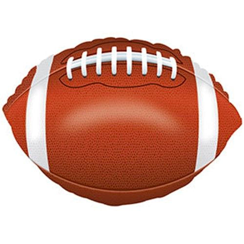 Football Balloon 18" Foil Mylar Balloon Helium Filled