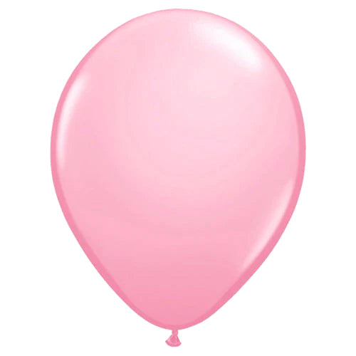 Helium filled latex single balloon with HiFloat 11" Pink (Local Pickup Only)