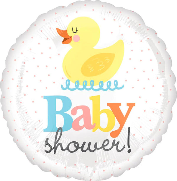Rubber Ducky Baby Shower 18" Balloon Helium Filled