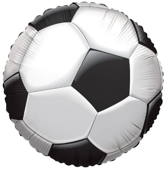 Soccer Ball Balloon 18" Foil Mylar Balloon Helium Filled