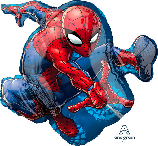 Spiderman Jumbo 29" Balloon Character Helium Filled