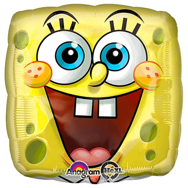 Spongebob Square Pants 18" Foil Mylar Balloon Helium Filled
