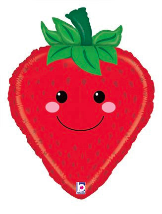 Strawberry 26" Balloon Helium Filled