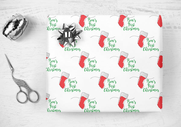 Pink Candy Cane Christmas Wrapping Paper – Nine Thirty Nine Design