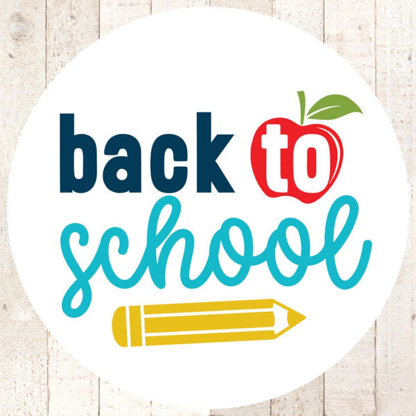 Back To School Stickers, Teacher Stickers, Classroom Stickers Welcome Back To School Labels - Set of 24